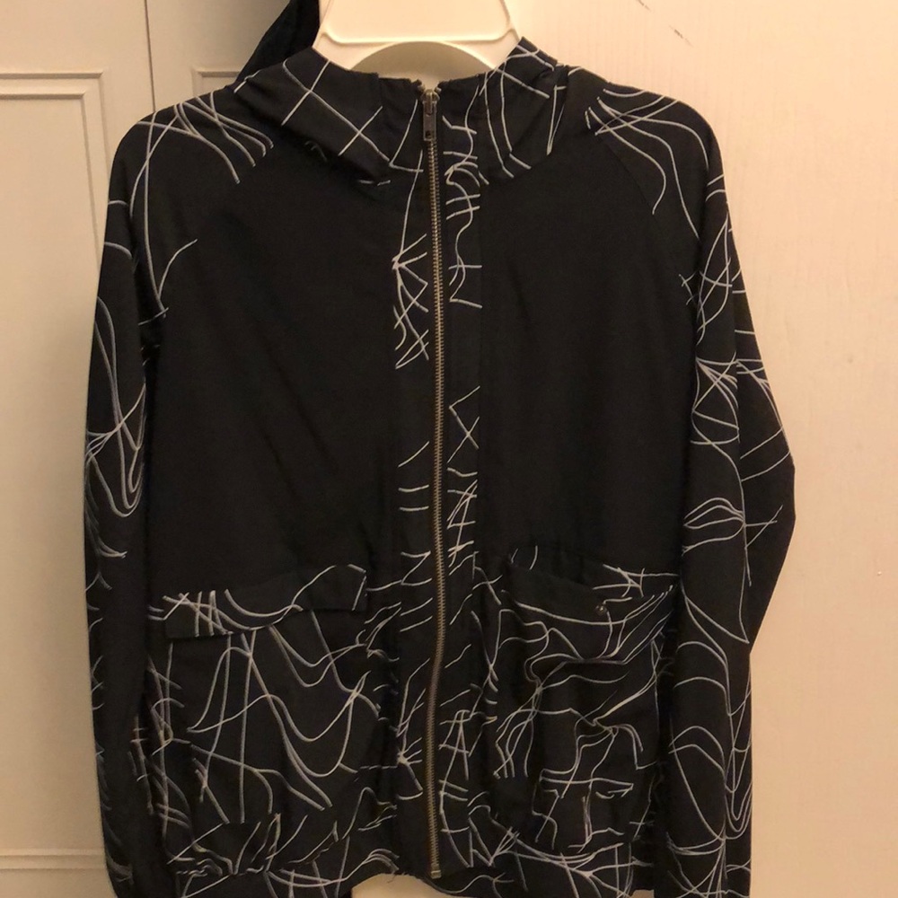 Fabletics work out and rain jacket